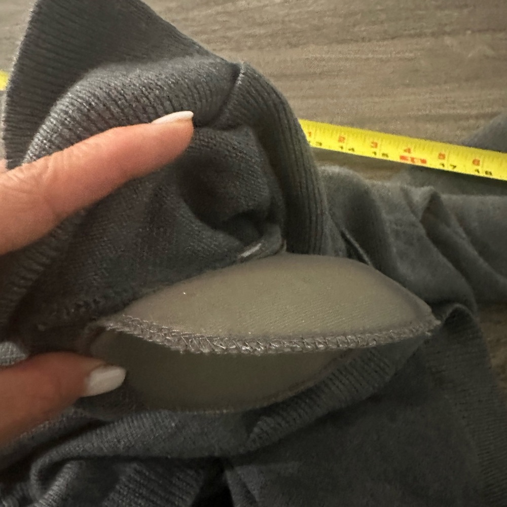 JH collectibles Dark Charcoal Button-Up Merino Wool Cardigan size L - Picture 12 of 13